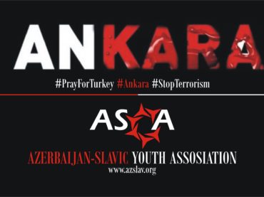 Azerbaijan-Slavic Youth Association has issued a statement
